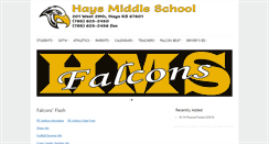 Desktop Screenshot of hms.usd489.com
