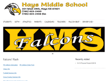 Tablet Screenshot of hms.usd489.com